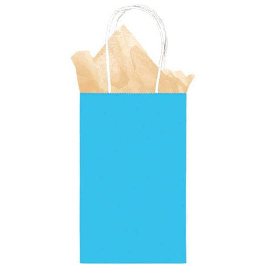 Tote Kraft Bag Caribbean Blue Small