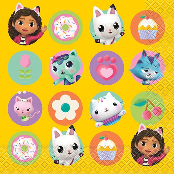 Gabby's Dollhouse Luncheon Napkins 16ct