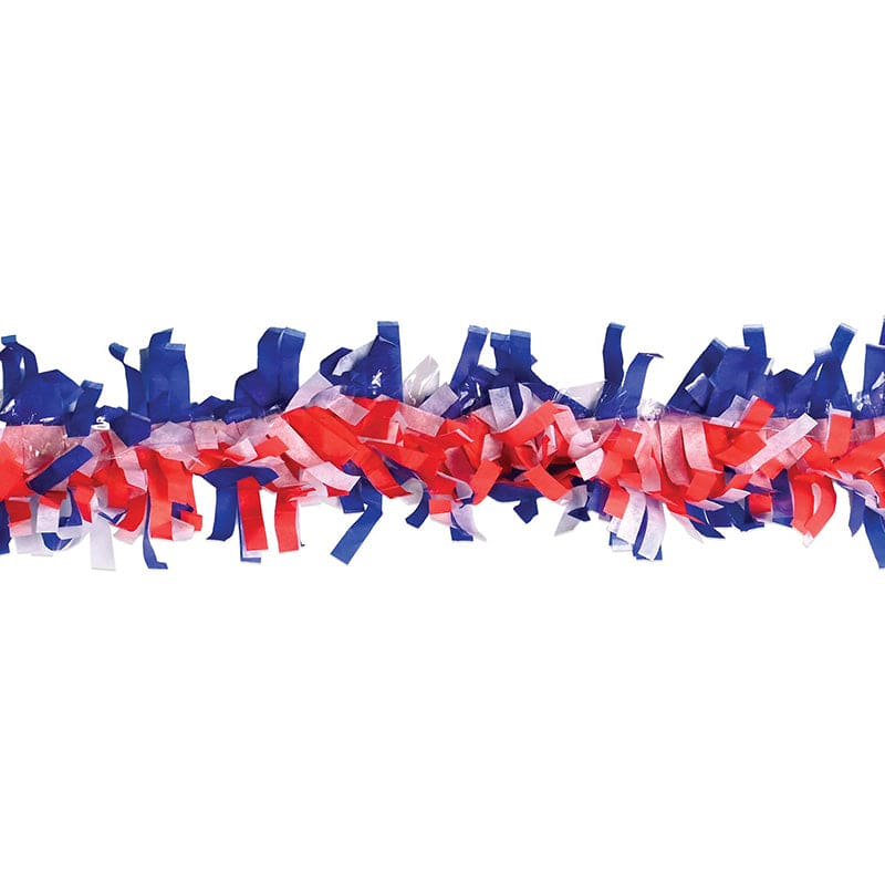 Tissue Streamer Red White and Blue 25ft