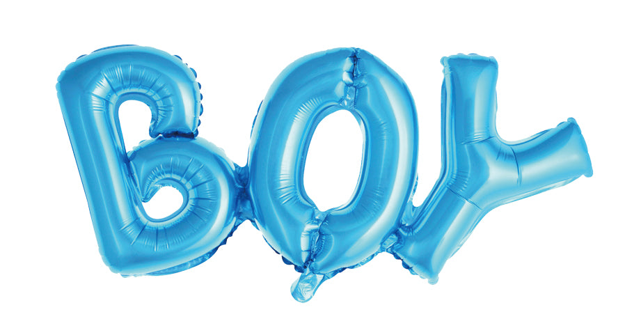 16" Blue Boy Air-Filled Phrase Balloon (DOES NOT FLOAT) 1 Ct