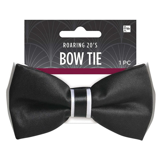 Black/White Bow Tie