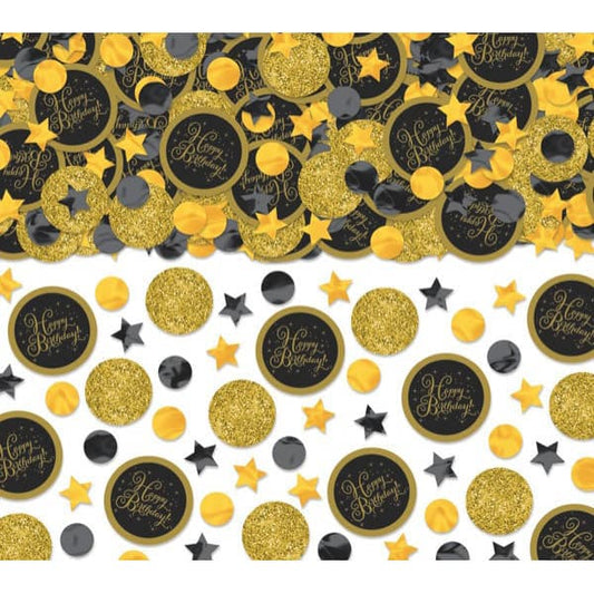 Gold Birthday Confetti