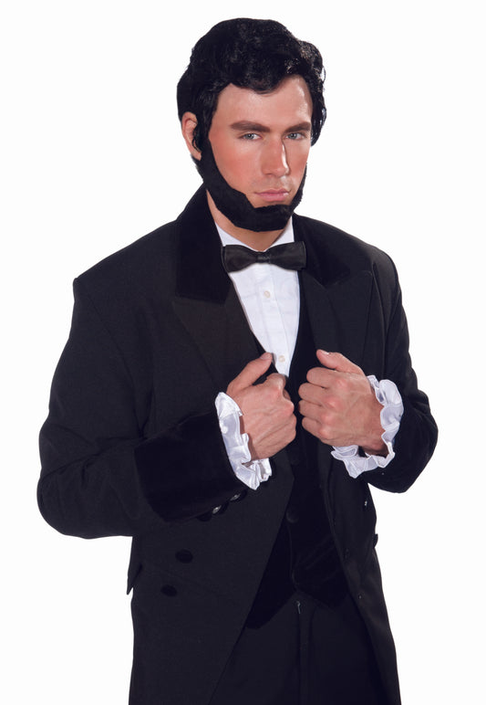 Lincoln Adult Wig and Beard Set