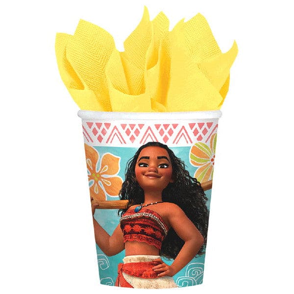 Disney Moana 9oz Cups 8 Ct