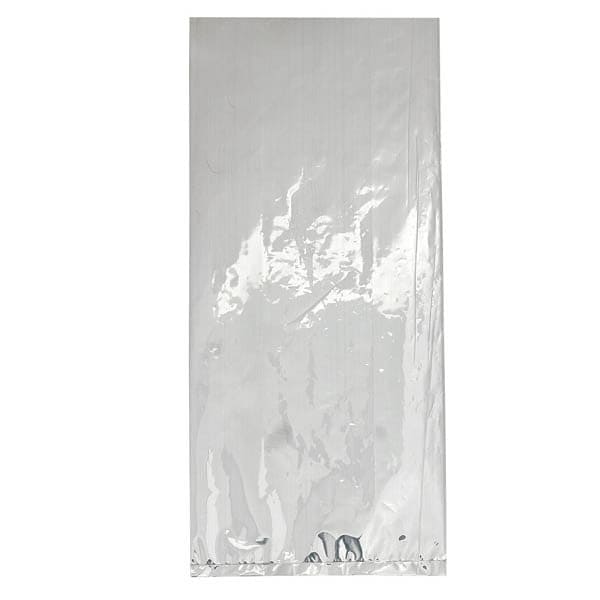 Silver Foil Small Cello Party Bags