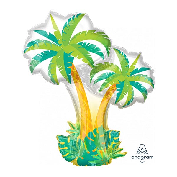 Tropical Palm Trees 34in Mylar Balloon