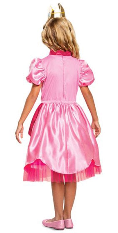 Princess Peach Super Mario Child Costume