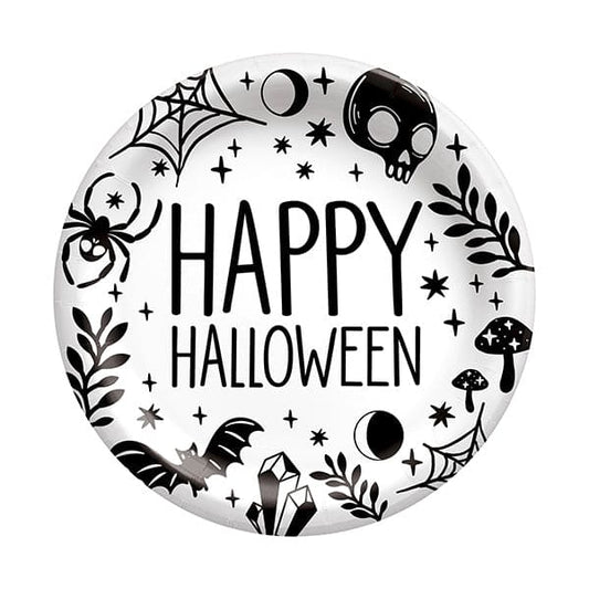 Spellbound 7in Round Luncheon Paper Plates 8ct