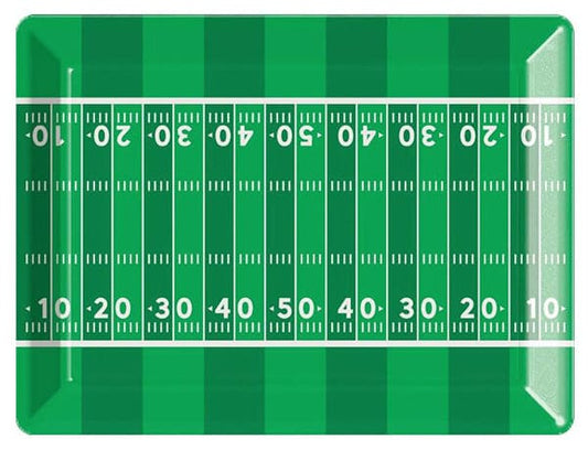 Football Field Serving Tray 10in x 14in 1ct
