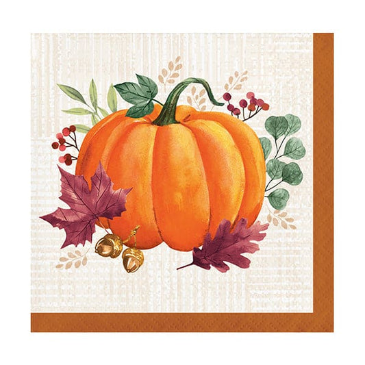 Harvest Wishes Beverage Napkins 16ct