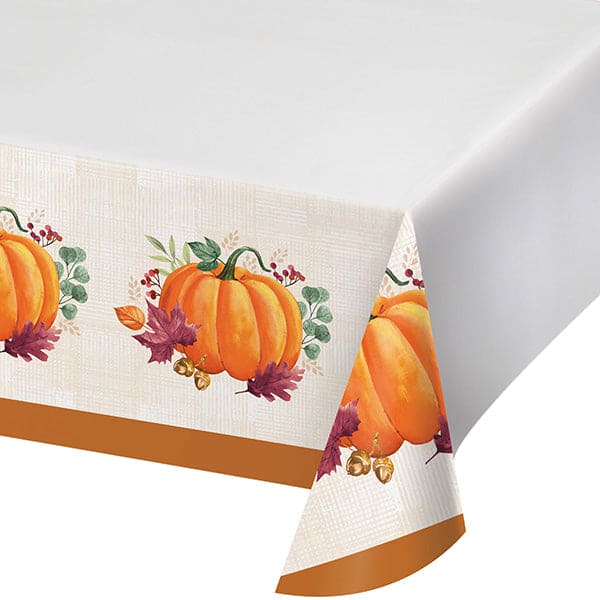 Harvest Wishes 54 x 96in Paper Table Cover