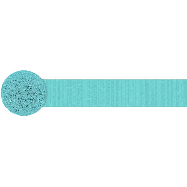 Robin's-egg Blue 81ft Crepe Streamer