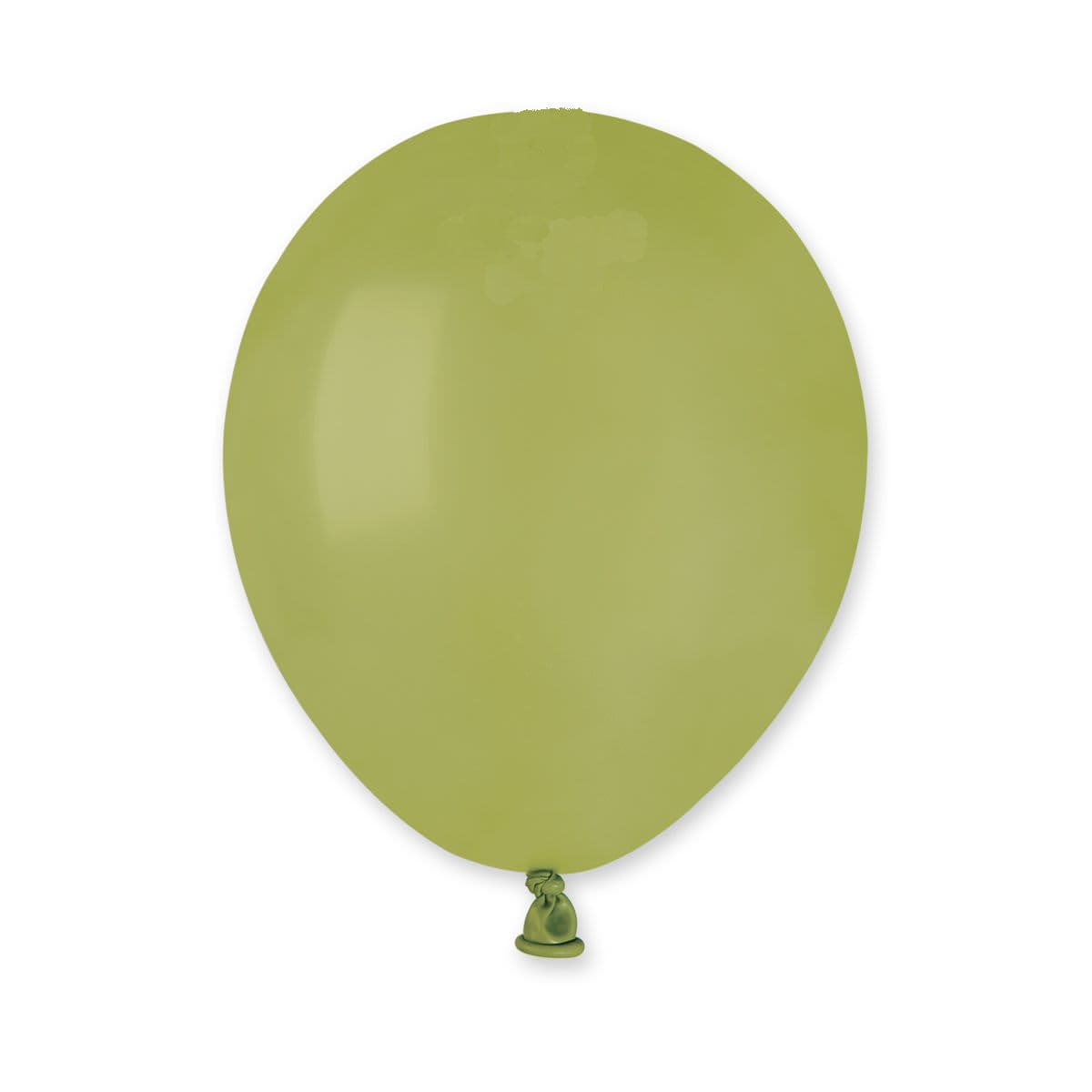 5in Standard Latex Balloons Green Olive 100ct