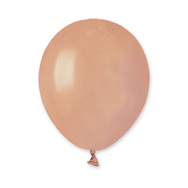 5in Standard Latex Balloons Misty Rose 100ct