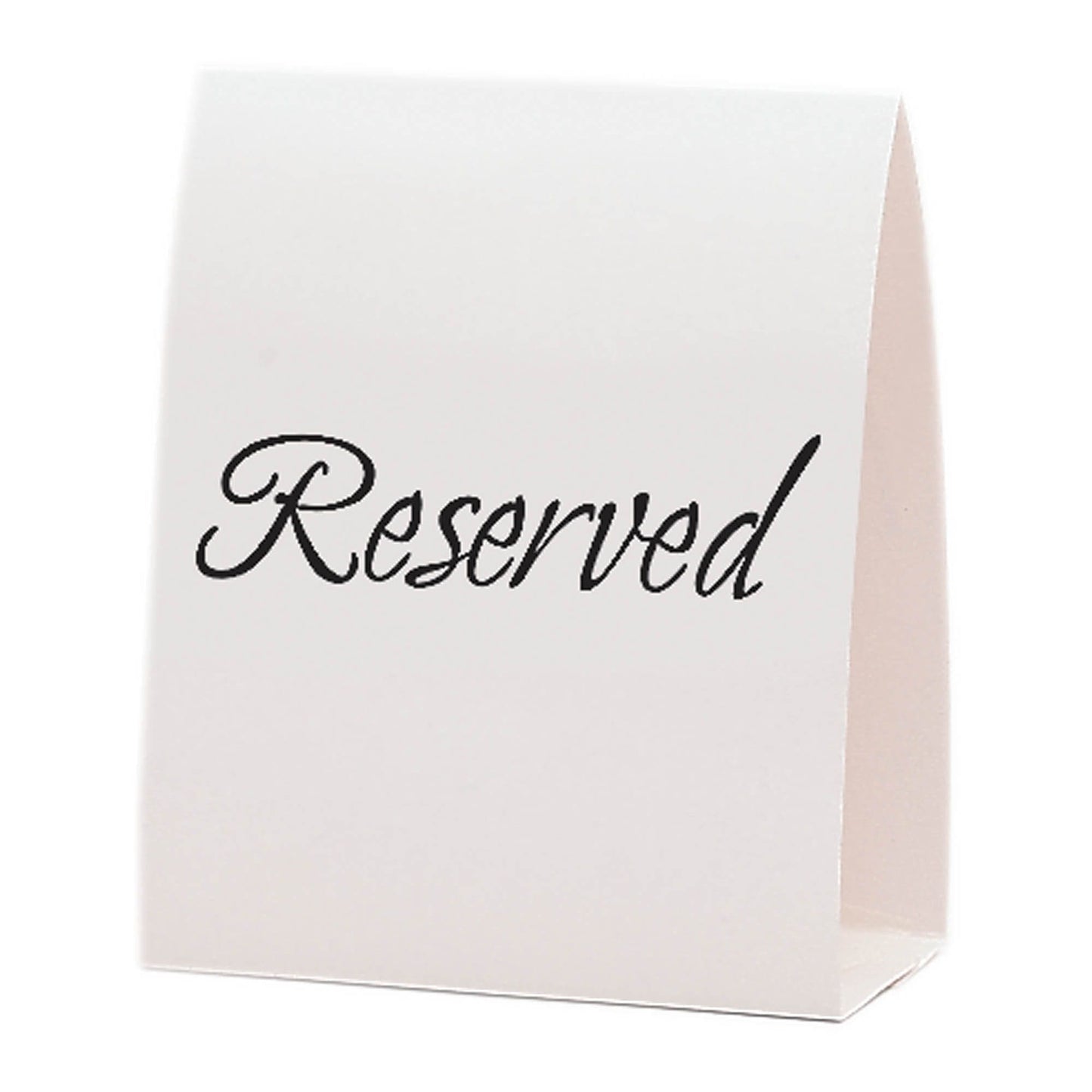 Reserved Table Cards