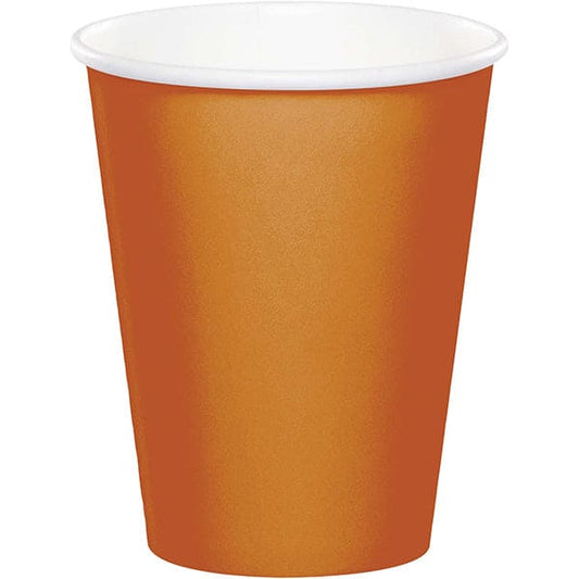 Pumpkin Spice 9oz Paper Cups 24ct