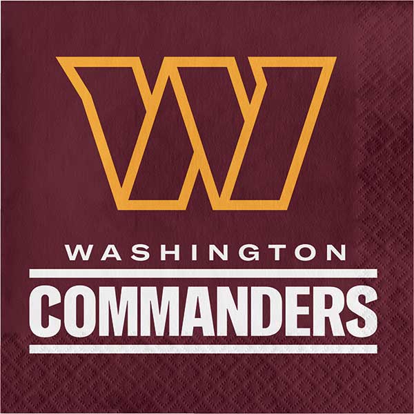 Washington Commanders Luncheon Napkins 16ct