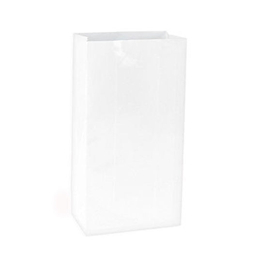 White Mini Paper Bags 12 Ct