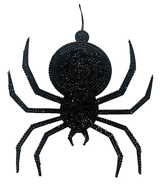 Rhinestone Spider Decor 16in