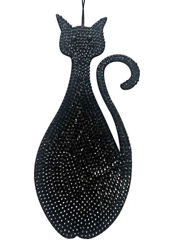 Rhinestone Cat Decor