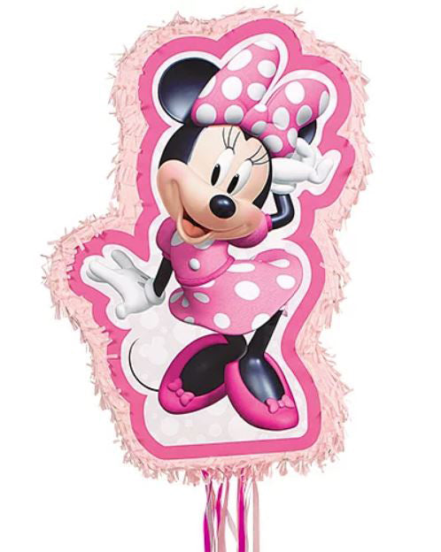Minnie Mouse Pull String Pinata
