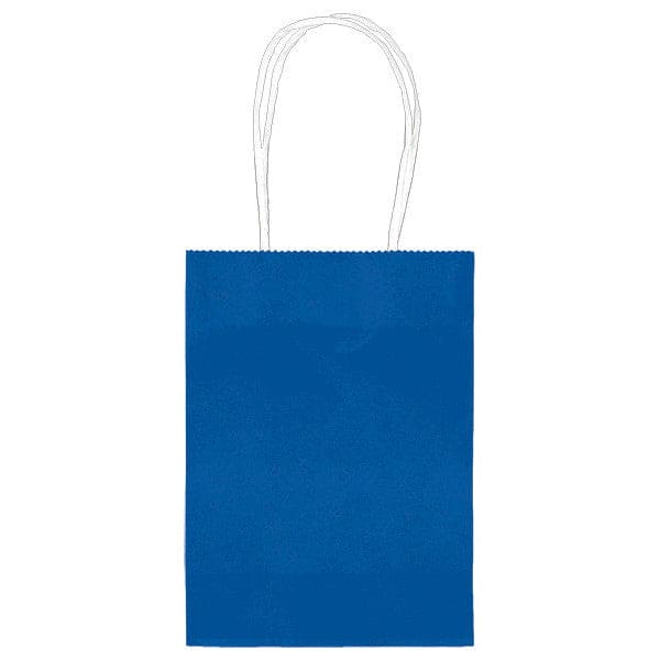 Bright Royal Blue 5in Kraft Bag