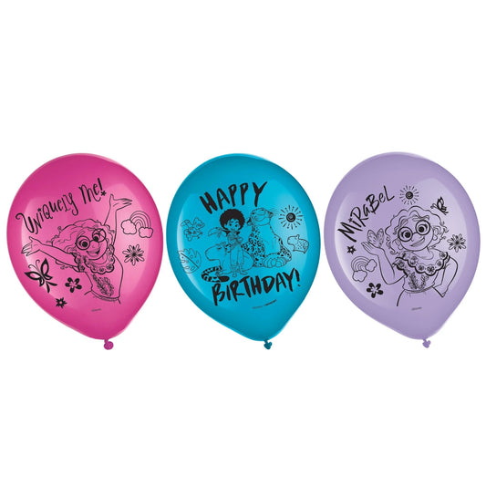 Encanto 12in Latex Balloons 6 Ct