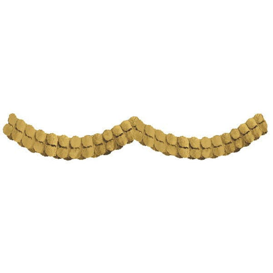 Garland Gold Paper 12ft