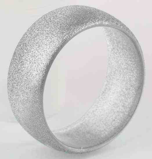Mod Bangle Bracelet Silver