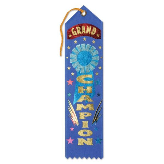 Grand Champion Blue Award Ribbon