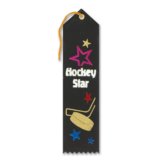 Award Ribbon - Hockey Star