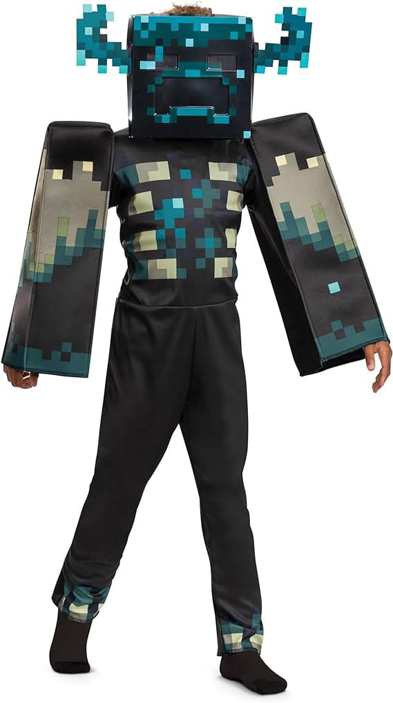 Minecraft Warden Deluxe Kids Costume