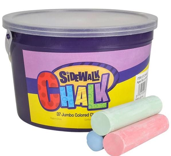 CHALK SIDEWALK 36PCS