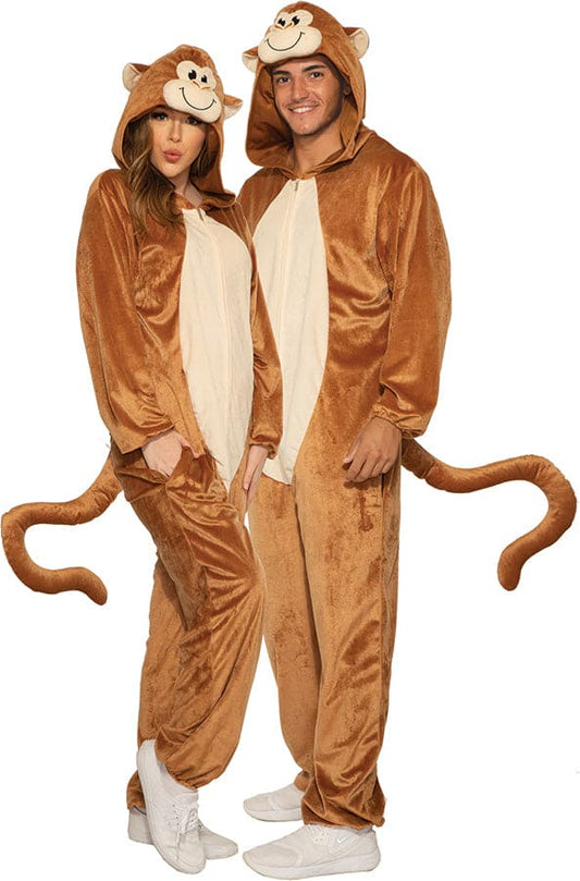 Monkey Jumpsuit Adult Costume