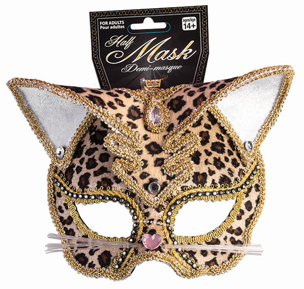 Leopard Deluxe Eyemask Adult