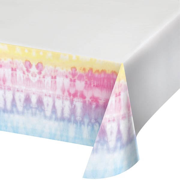 Tie Dye Party 54 x 102in Paper Table Cover