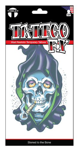 Stoned to the Bone Temporary Tattoo FX
