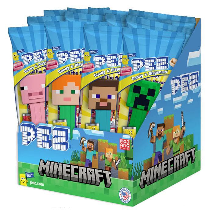 Candy Pez Minecraft 1ct