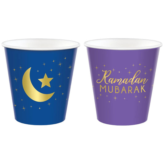 Ramadan Mini Paper 3oz Cups 16 Ct