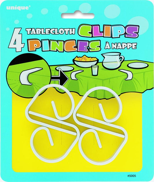 Tablecloth Clips 4 Ct