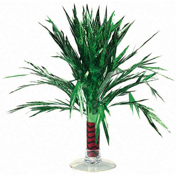 Mini Palm Tree Foil Centerpiece