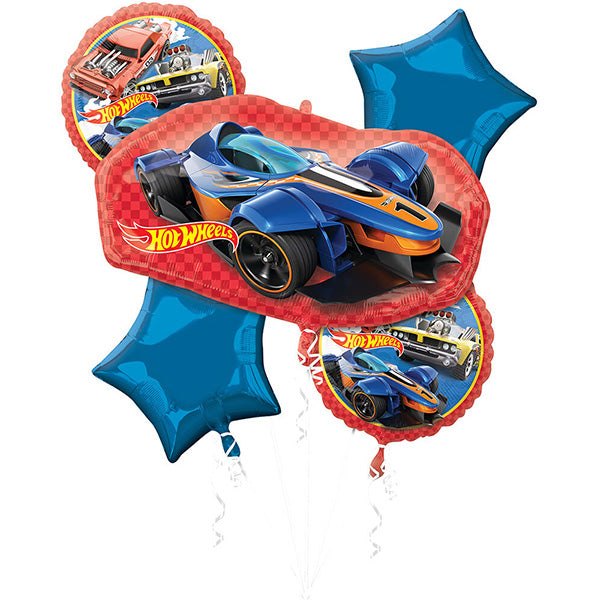 Hot Wheels Balloon Bouquet 5ct