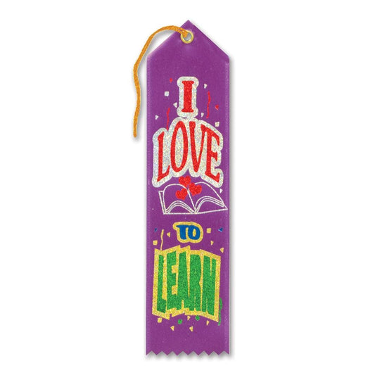 Award Ribbon - I Love To Learn