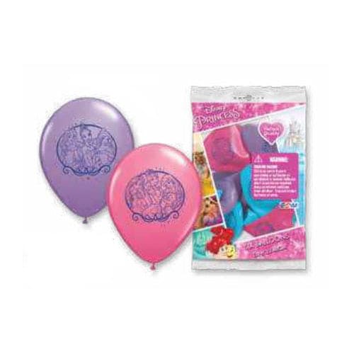 Disney Princess 12in Latex Balloons 6ct