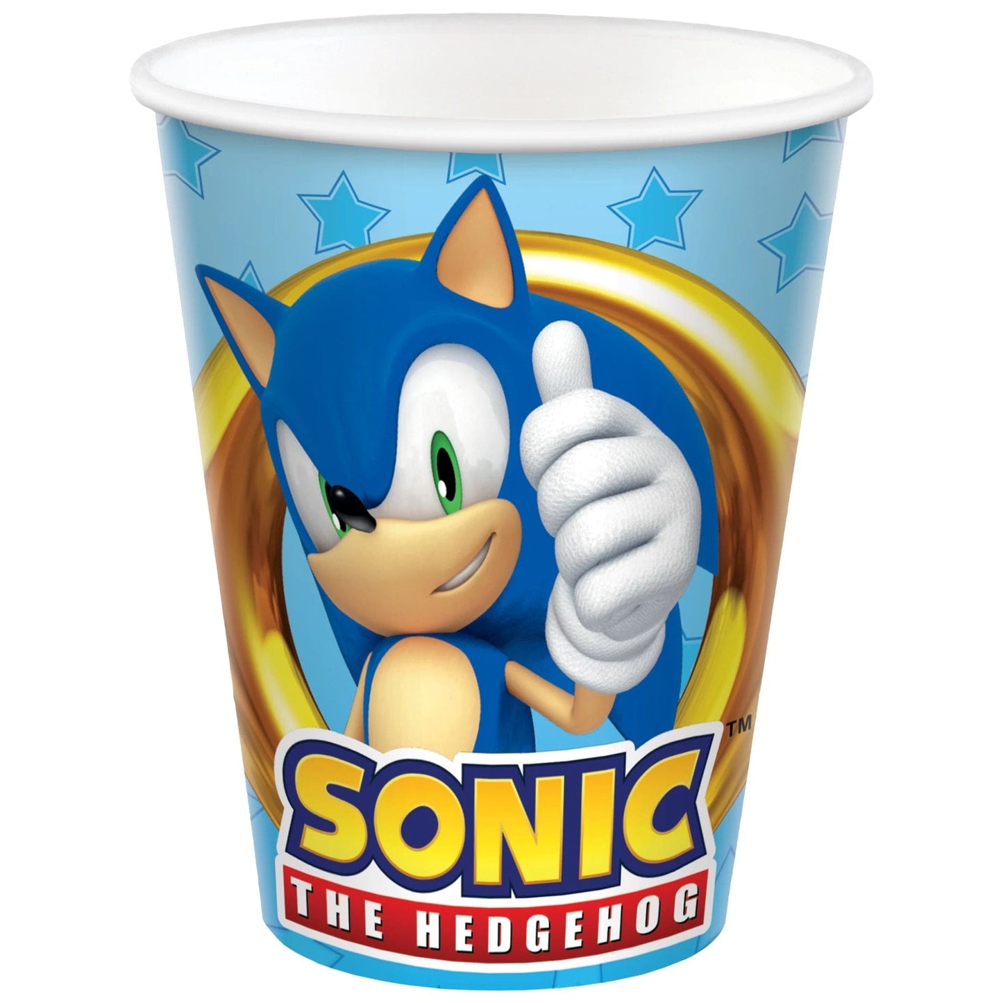 Sonic The Hedgehog 9oz Hot and Cold Paper Cup