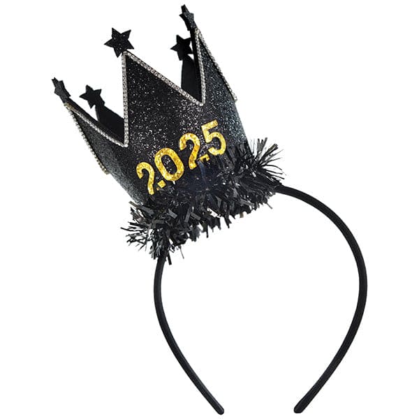 2025 NYE Crown Headband