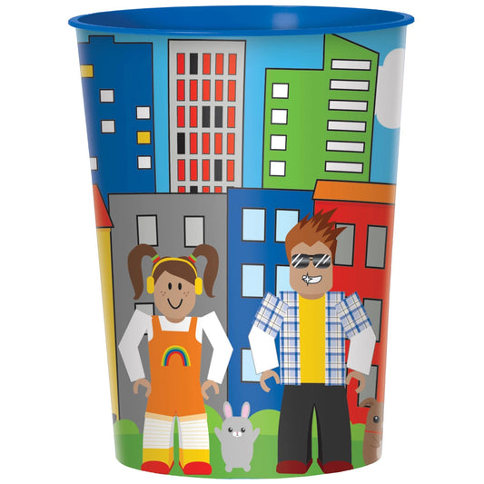 Party Town 16oz Favor Stadium Cup 1ct