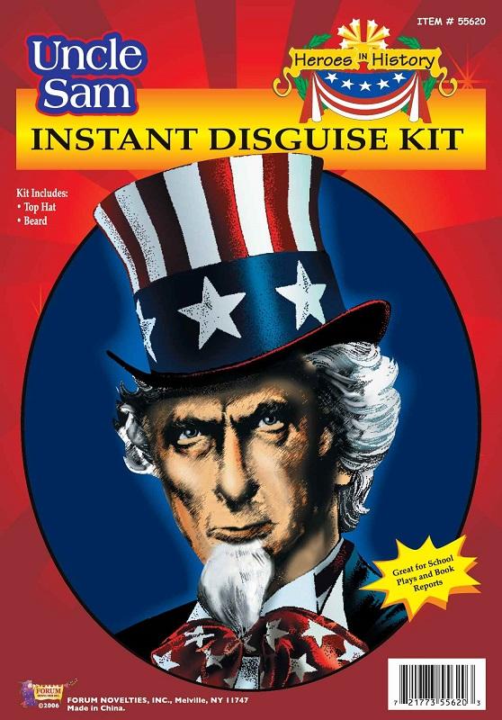 Uncle Sam Instant Disguise Kit