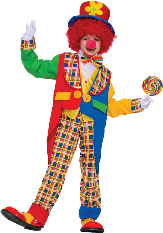 Clown on The Town Boys and Girls Costume