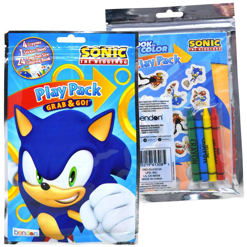 Sonic Grab & Go Play Set